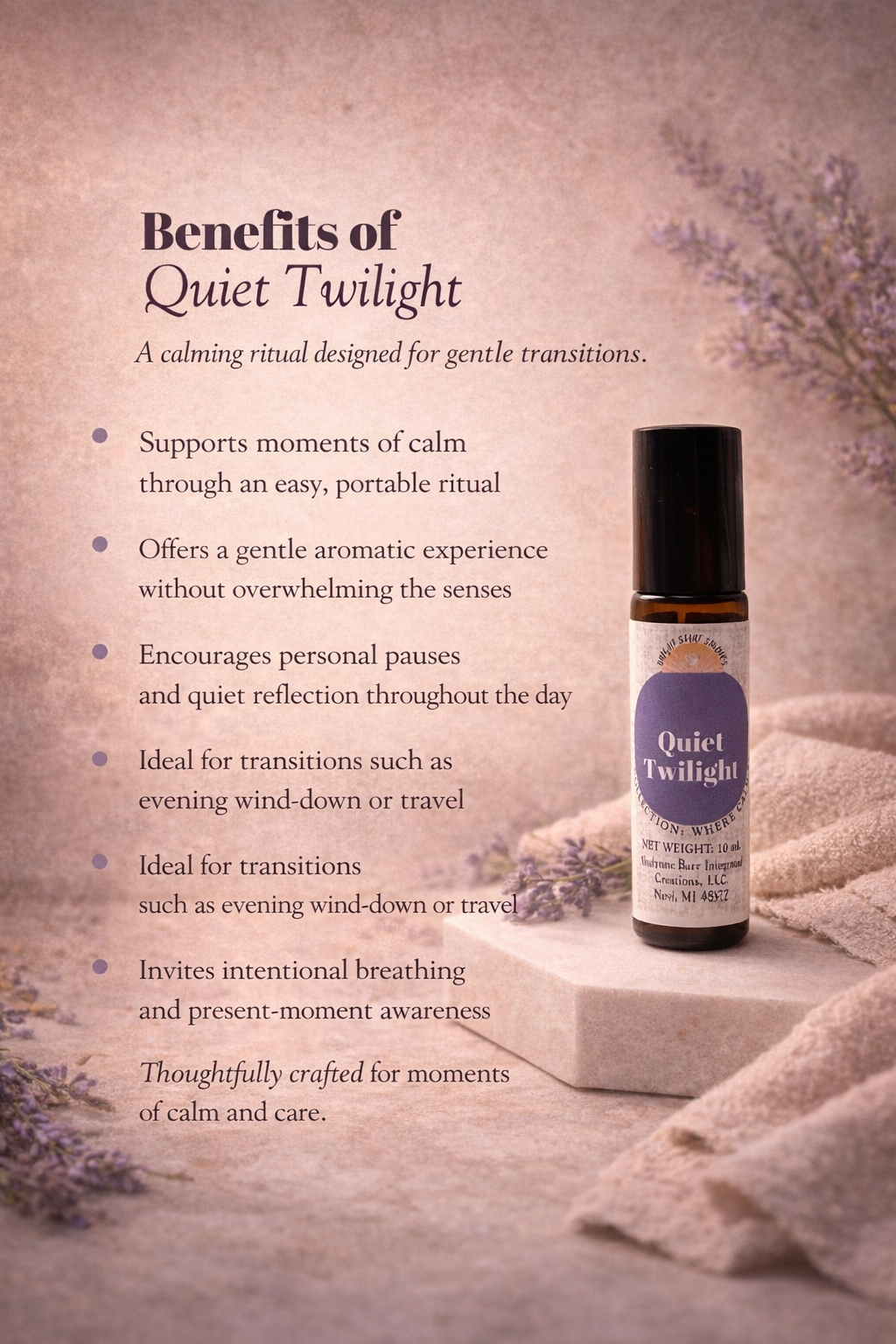 Quiet Twilight Essential Oil Roller