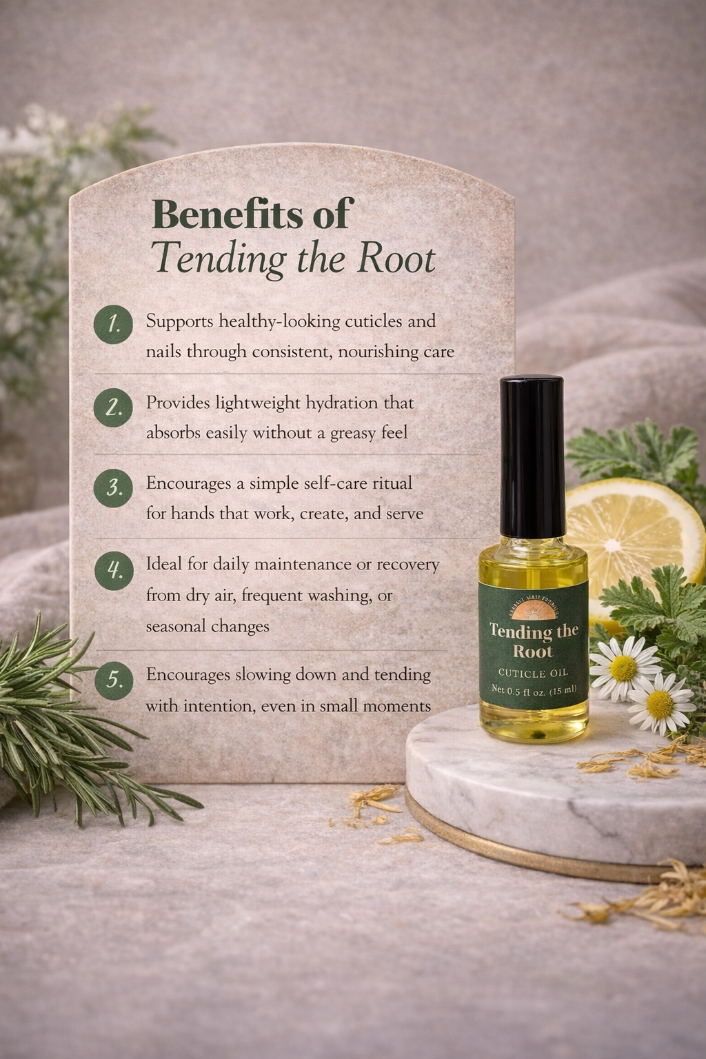 Tending the Root - Cuticle Oil