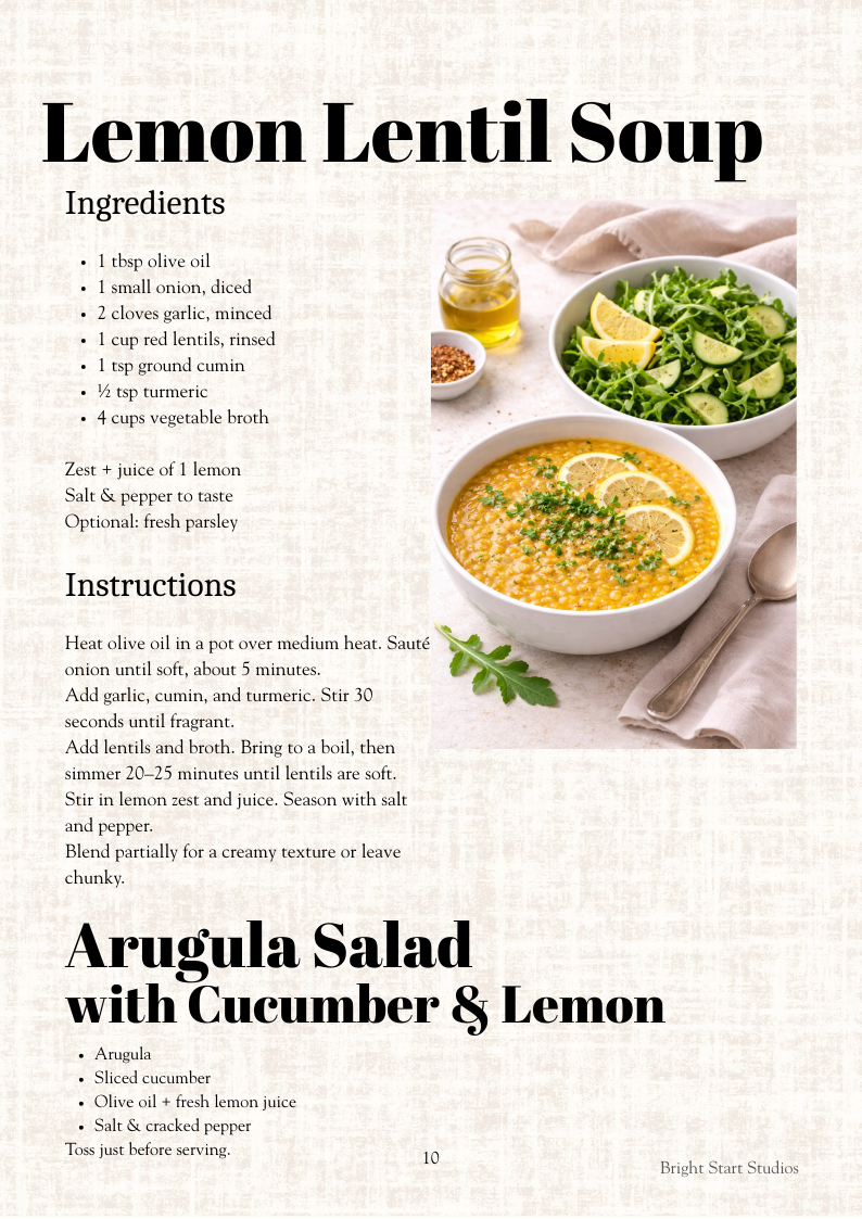 Healthy Eats: Wellness from the Inside Out