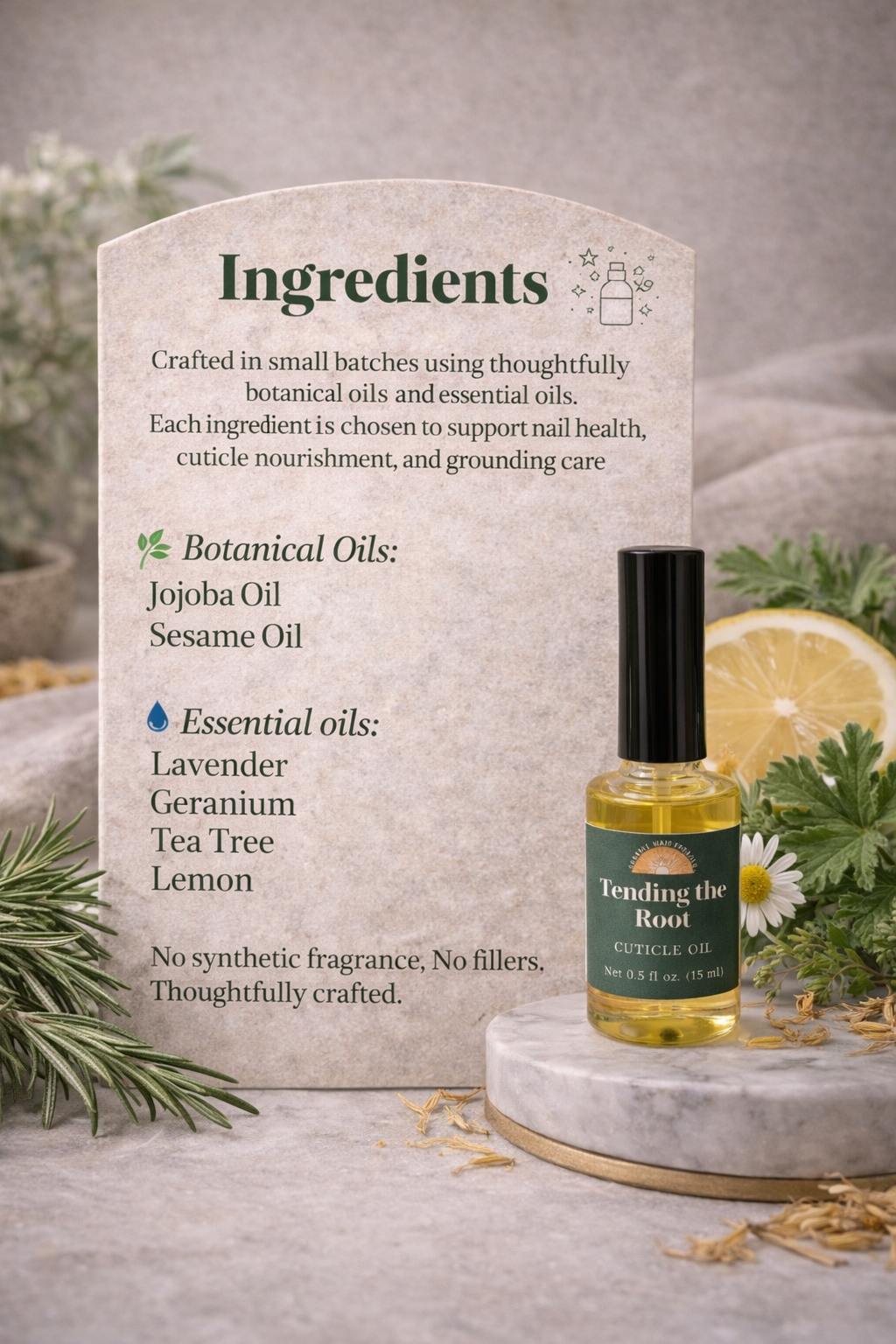 Tending the Root - Cuticle Oil