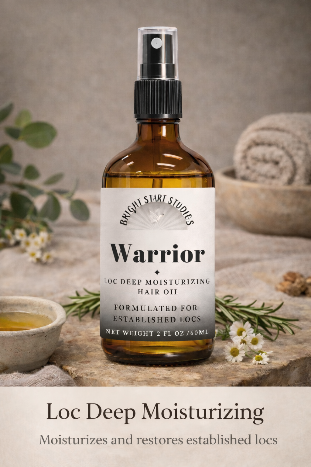Warrior - deep moisturizing focus care for established locs